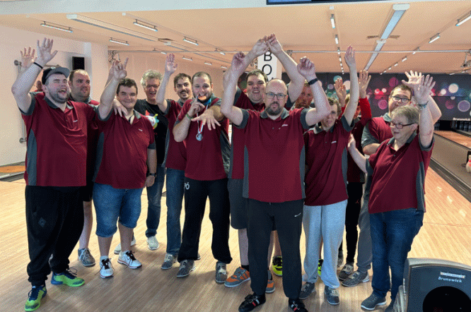 Mitglieder der Special Olympics in Bremen